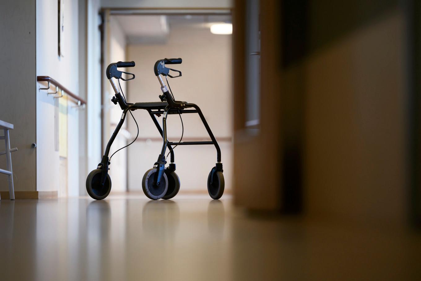Kommunal varslar om strejk för anställda inom privat vård och omsorg samt äldreomsorg. Arkivbild. Foto: Oscar Olsson/TT