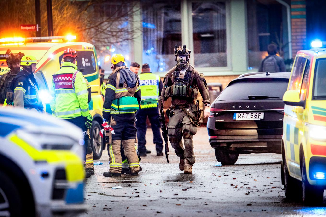 Räddningstjänstens insats på på Risbergska Campus i Örebro den 4 februari har utvärderats. Foto: Kicki Nilsson/TT