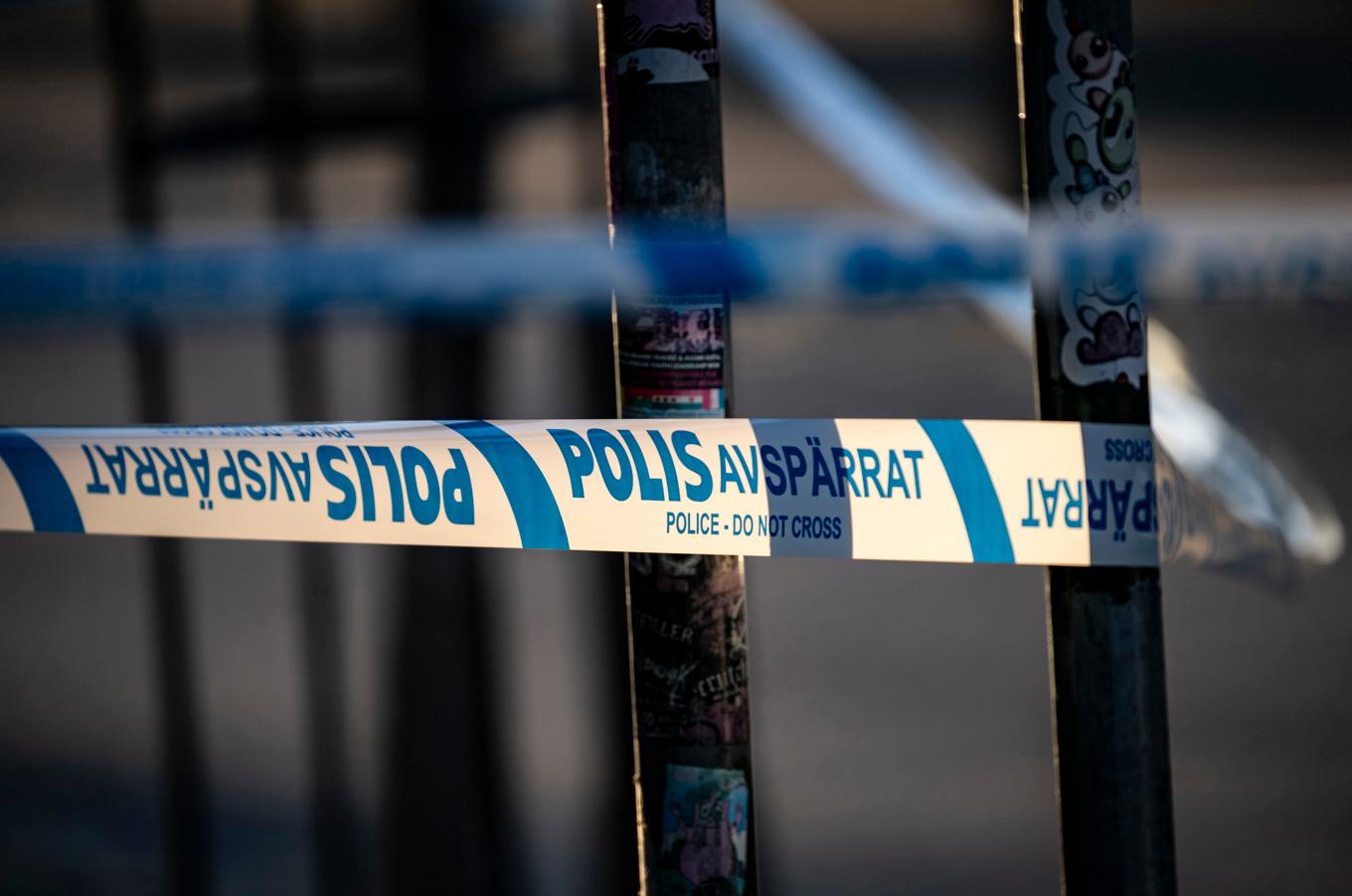 Polisen utreder en arbetsplatsolycka i Vännäs. Arkivbild. Foto: Johan Nilsson/TT
