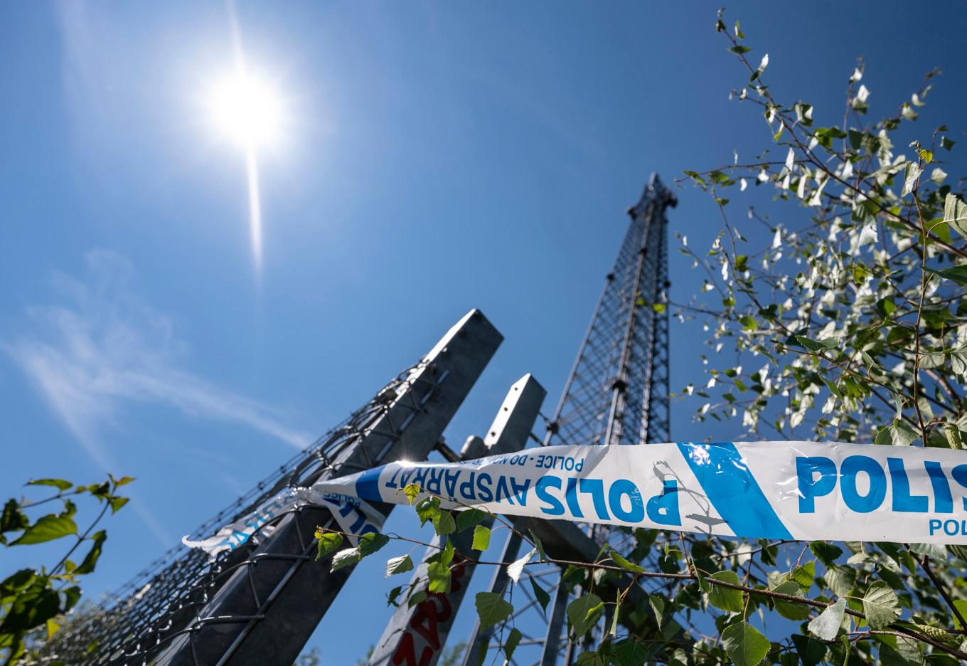 Sabotage mot telemaster och annan samhällsviktig infrastruktur ökar. Arkivbild. Foto: Johan Nilsson/TT