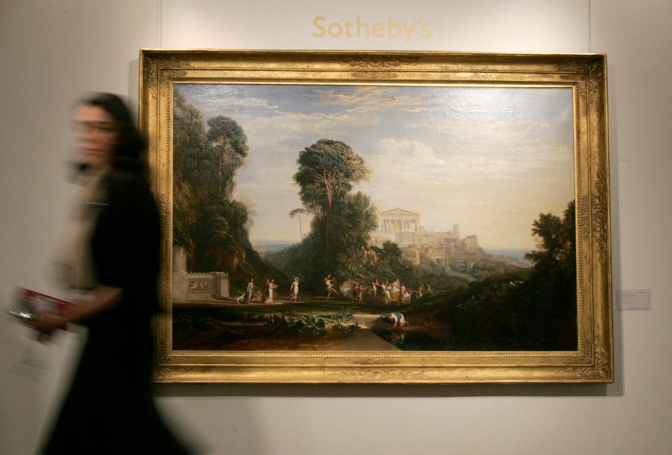 William Turner kallades "ljusets konstnär". Han målade främst romantiska landskap. Arkivbild. Foto: Alastair Grant/AP/TT