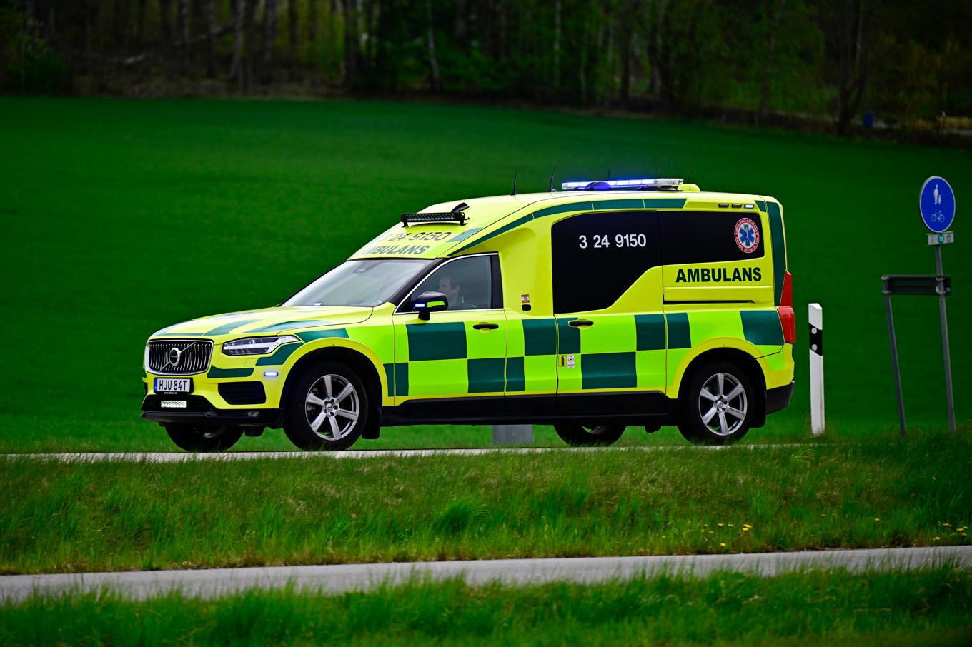 Region Kalmars ambulanser har påverkats av störningar i GPS-systemet. Arkivbild. Foto: Magnus Lejhall/TT