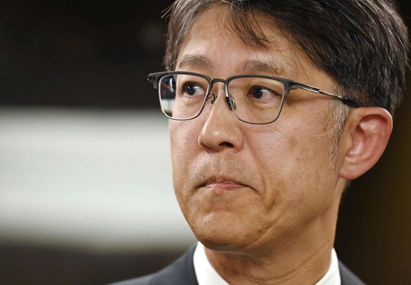 Koji Sato är Toyotas vd. Foto: Kenichiro Kojima/AP/TT