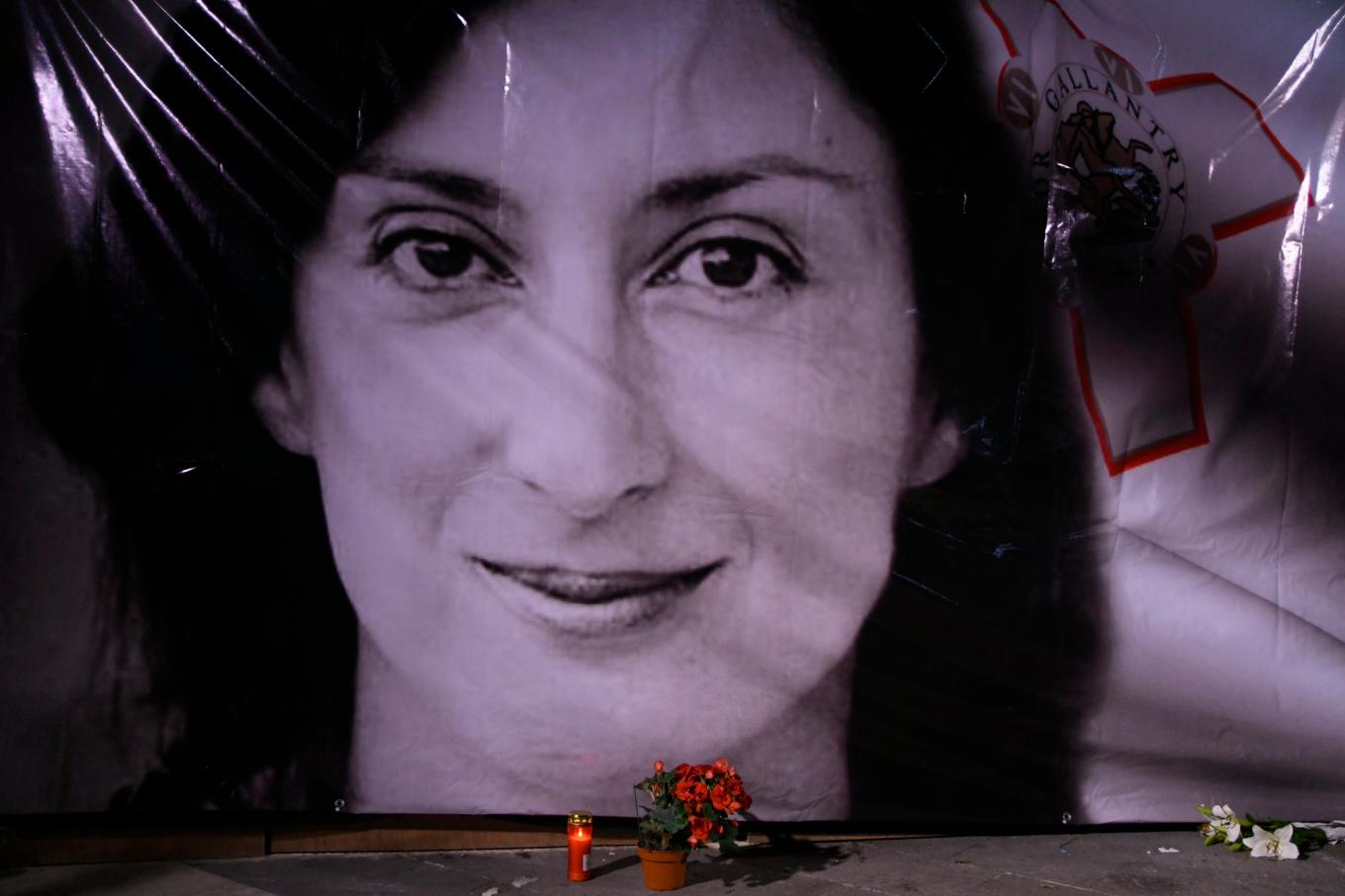 Mördade journalisten Daphne Caruana Galizia. Arkivbild. Foto: Jonathan Borg/AP/TT