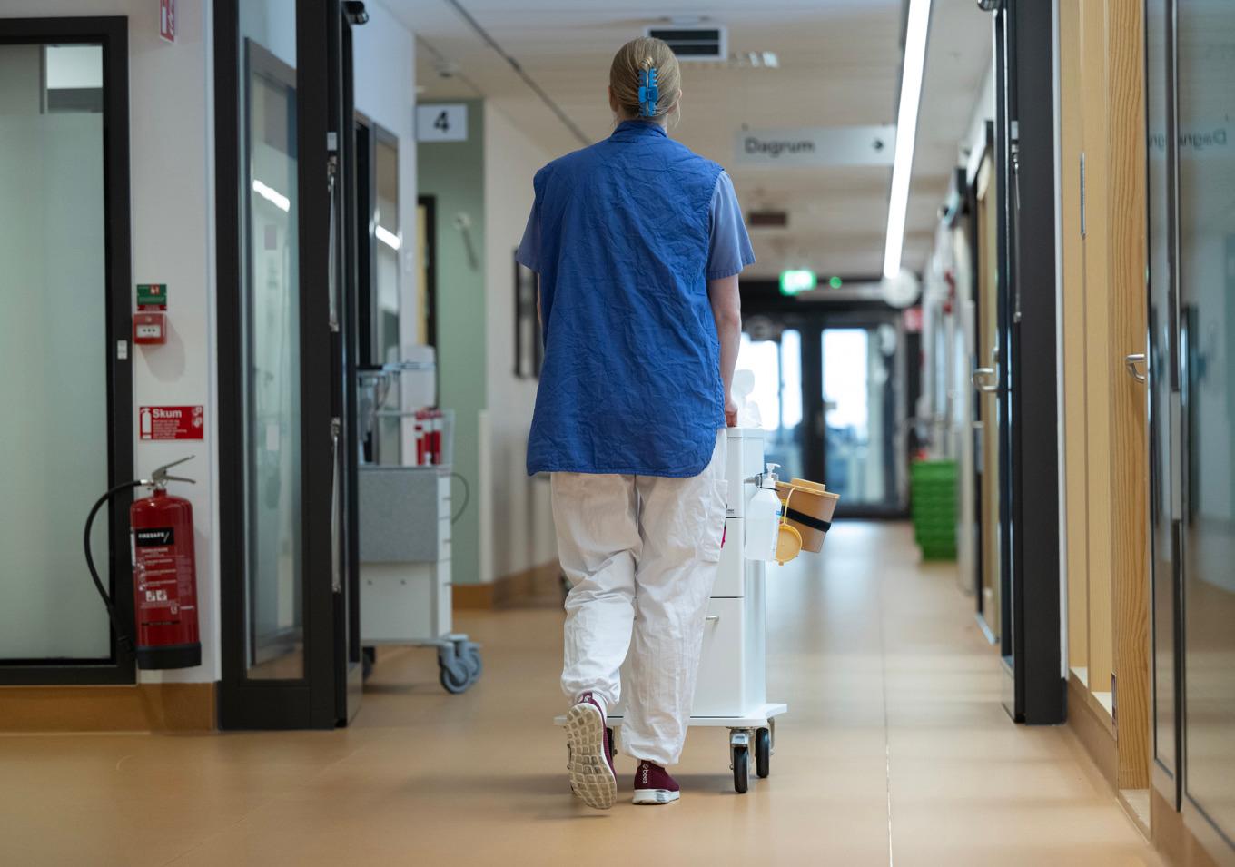 Konflikten inom vården kan komma att växa. Arkivbild. Foto: Fredrik Sandberg/TT