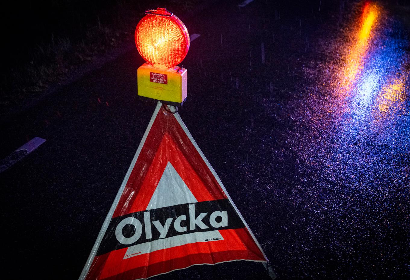 En man skadades allvarligt efter en olycka under tisdagskvällen. Arkivbild. Foto: Johan Nilsson/TT