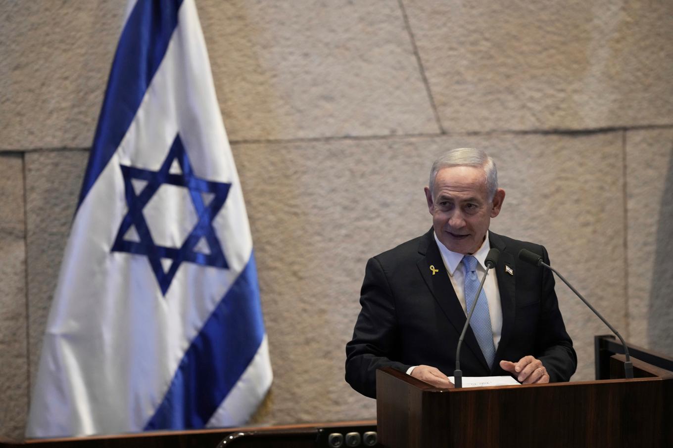 Israels premiärminister Benjamin Netanyahu. Foto: Ohad Zwigenberg/AP/TT