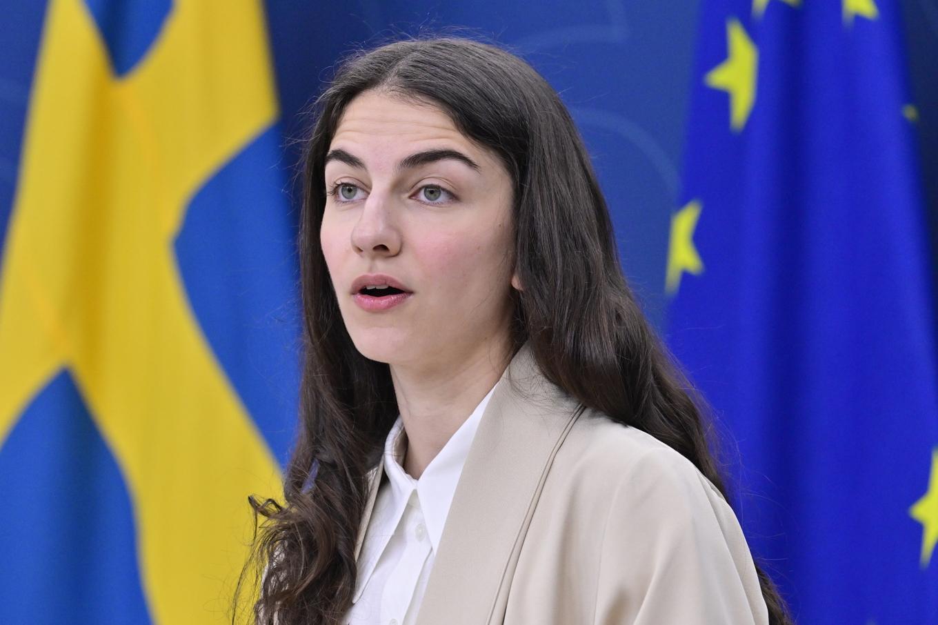 Flera tunga L-distrikt har nominerat Romina Pourmokhtari som ny partiledare. Arkivbild. Foto: Jonas Ekströmer/TT