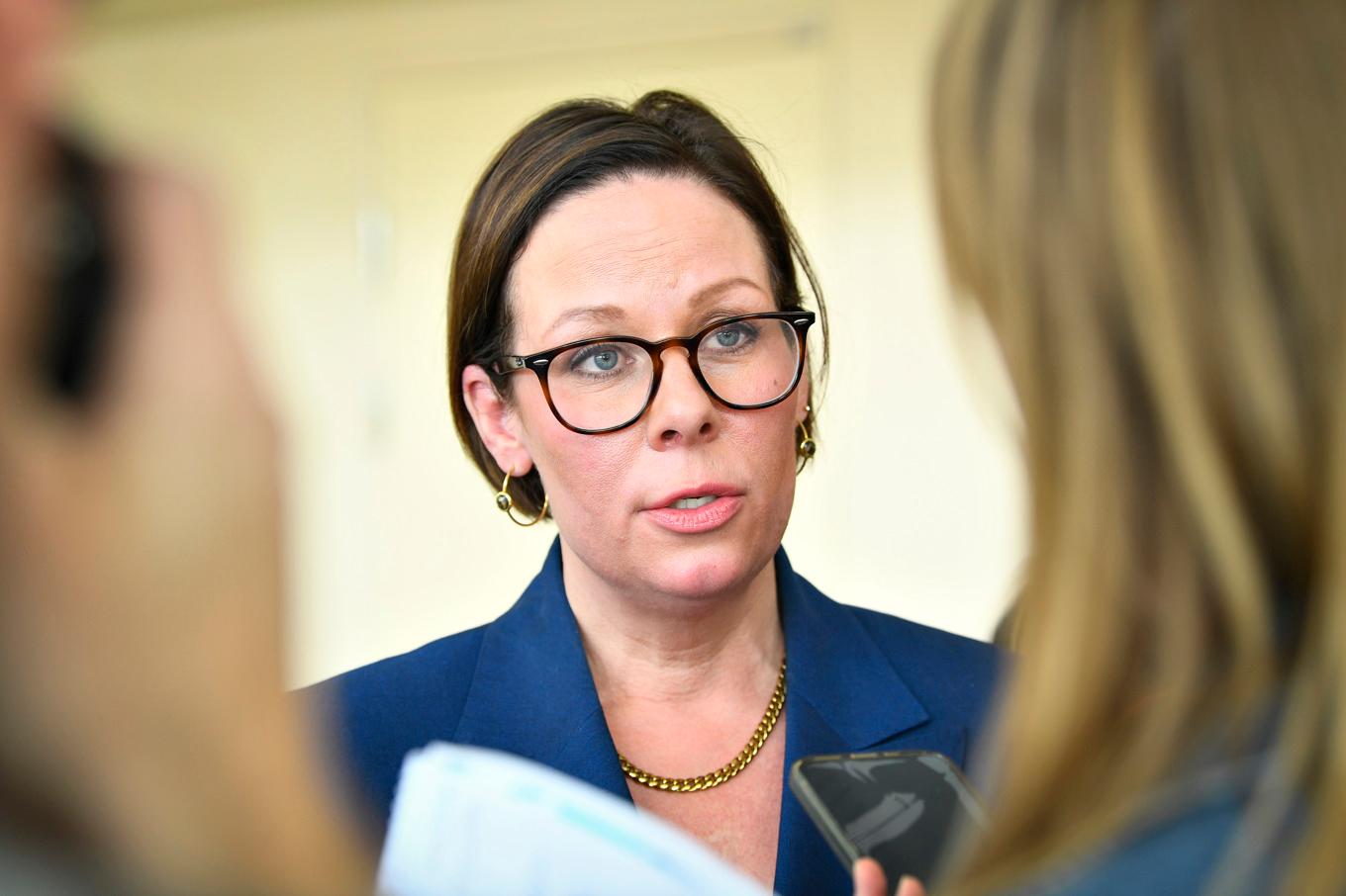 Utrikesminister Maria Malmer Stenergard (M). Arkivbild Foto: Lars Schröder/TT