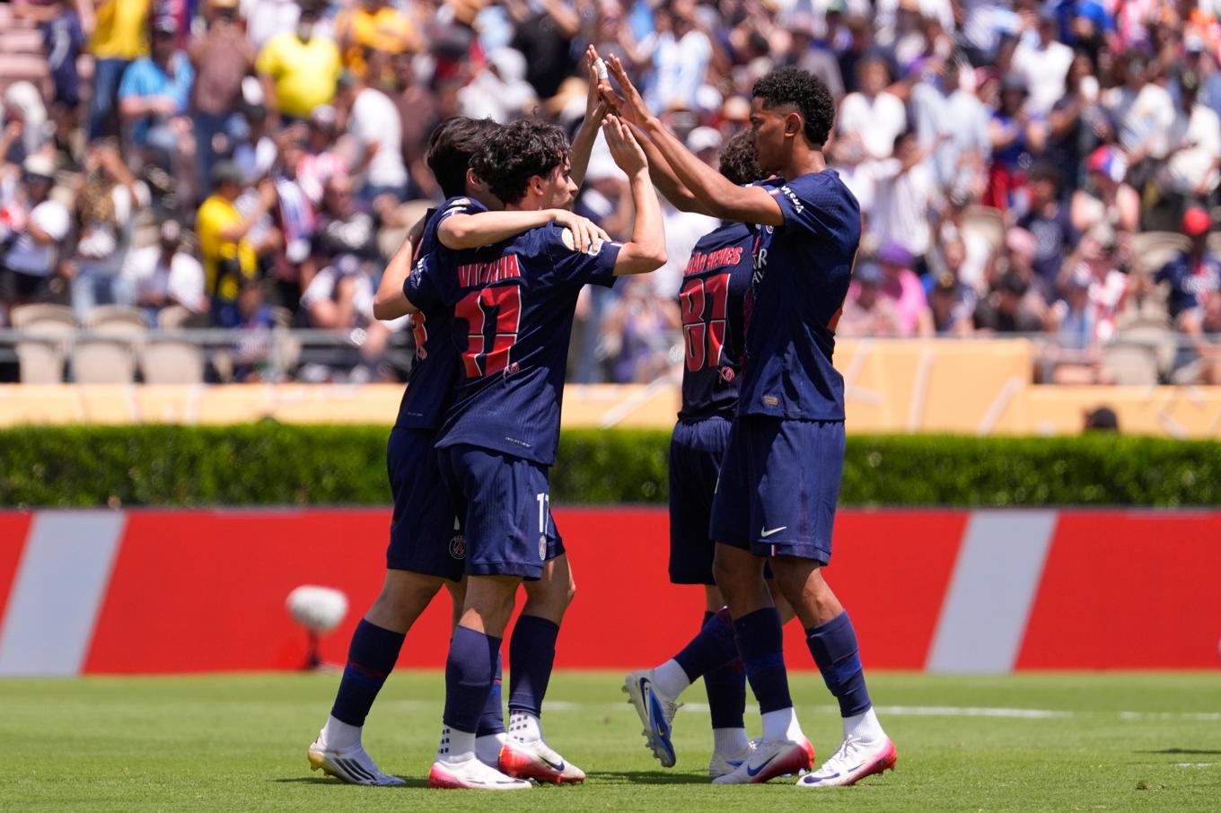 PSG inledde starkt. Foto: Mark J. Terrill/AP/TT