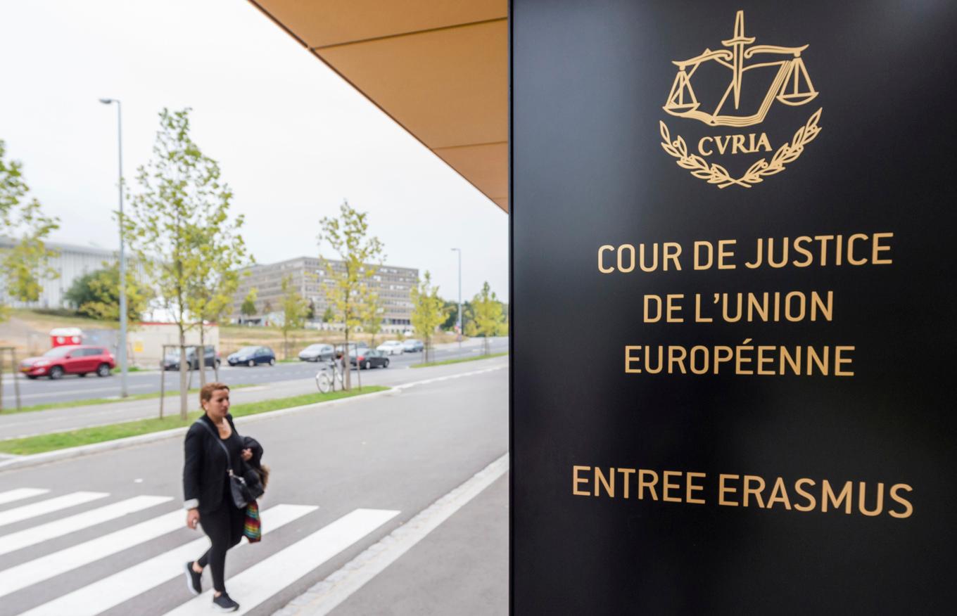 EU:s domstol i Luxemburg. Arkivfoto. Foto: Geert Vanden Wijngaert/AP/TT