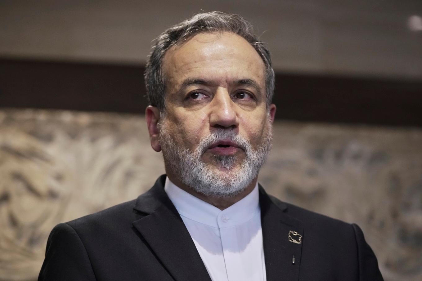 Irans utrikesminister Abbas Araghchi. Arkivbild. Foto: Hassan Ammar/AP/TT