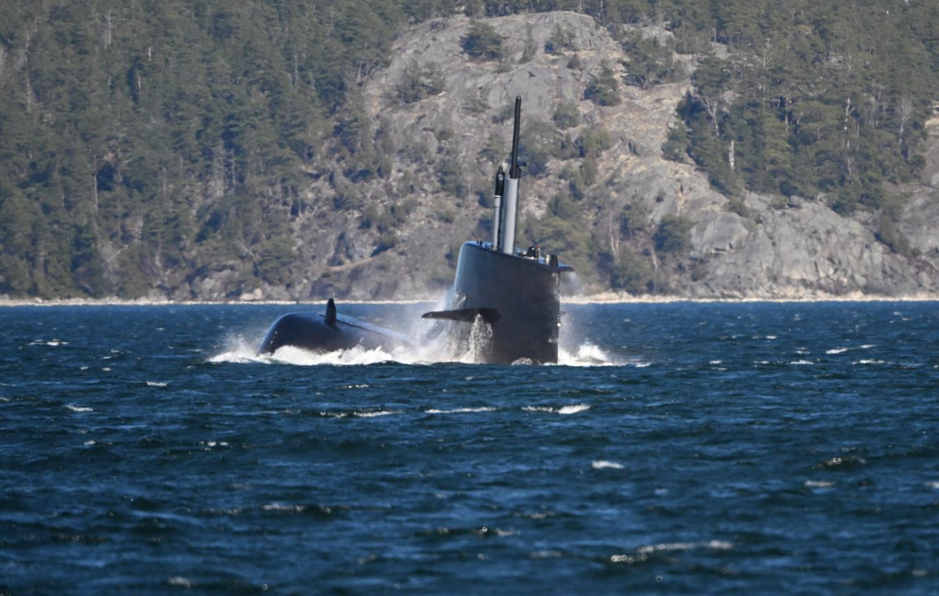Den militära anläggningen på Muskö är ett skyddsobjekt och får därför inte fotograferas. Arkivbild. Foto: Fredrik Sandberg/TT