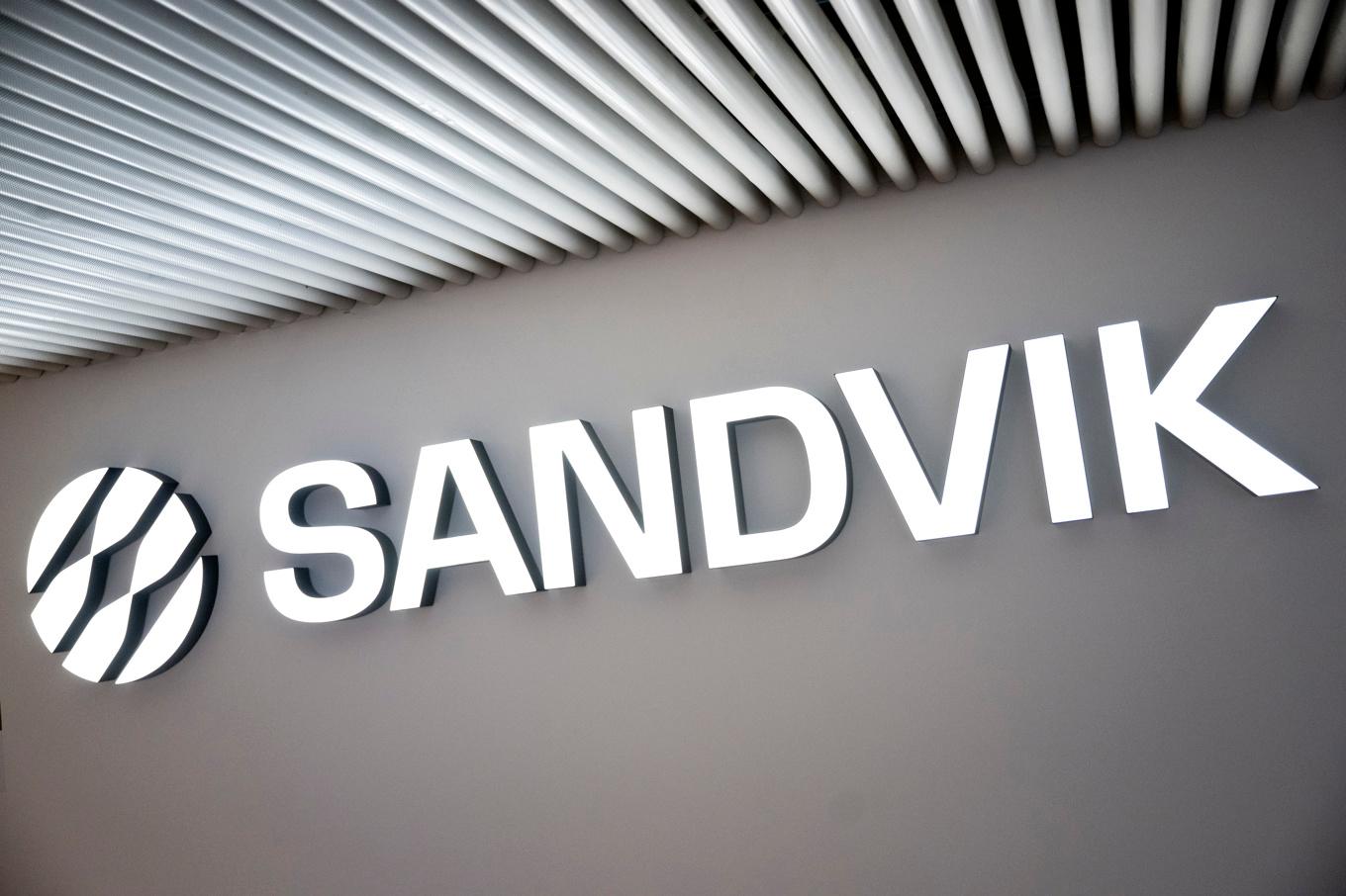 Sandvik genomför nedskärningar och varnar för negativ resultateffekt i andra kvartalet. Arkivbild Foto: Henrik Montgomery/TT