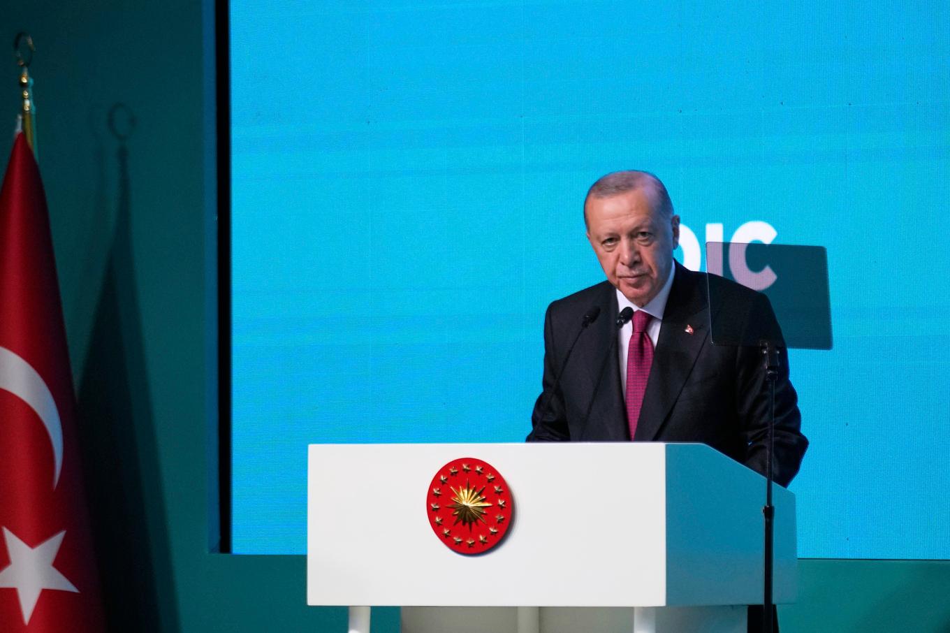 Turkiets president Recep Tayyip Erdogan för ett par dagar sedan. Foto: Khalil Hamra
