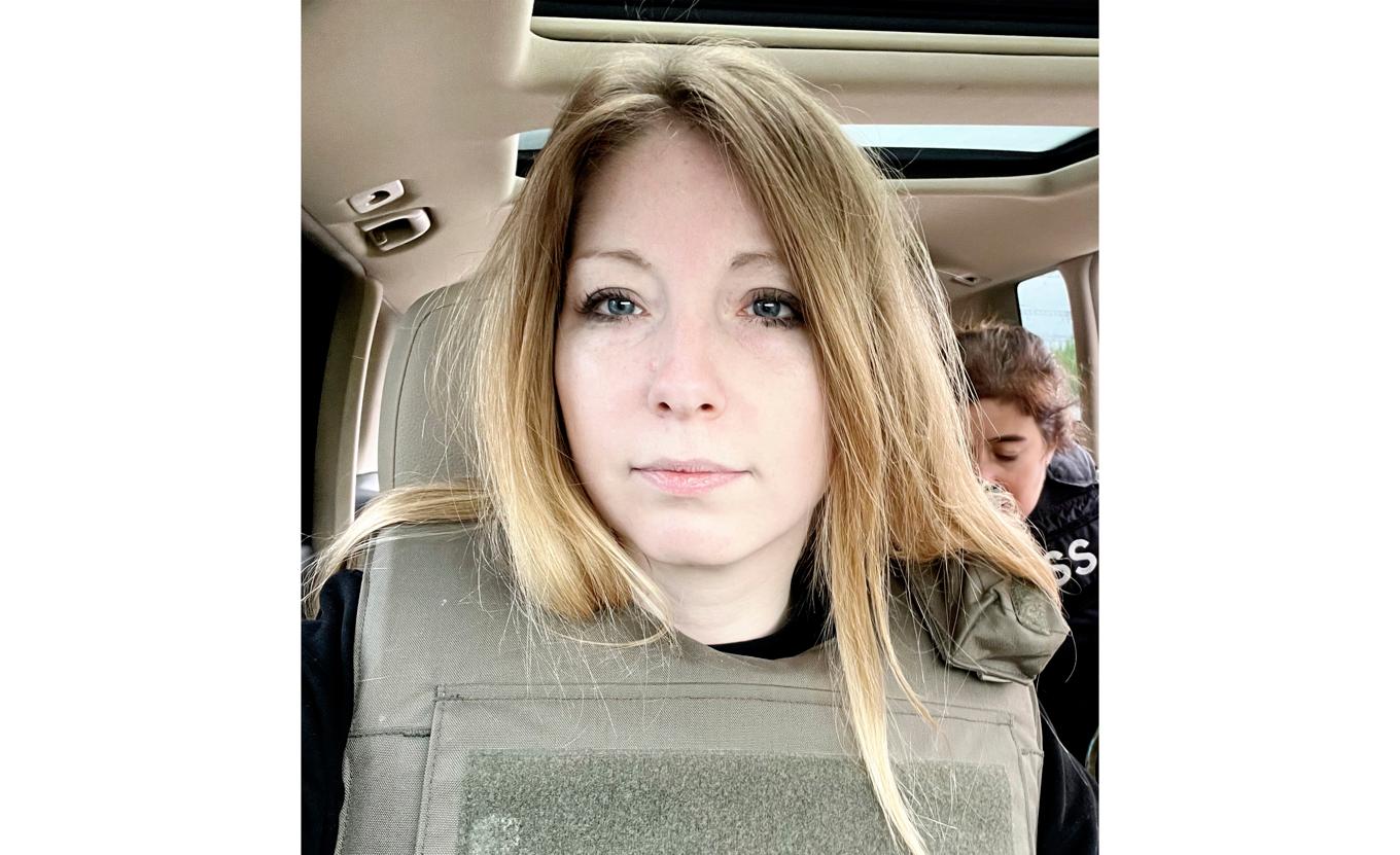 Ukrainska Victoria Amelina dödades i en rysk robotattack, nu tilldelas hon Orwells pris för politiskt skrivande. Foto: Privat