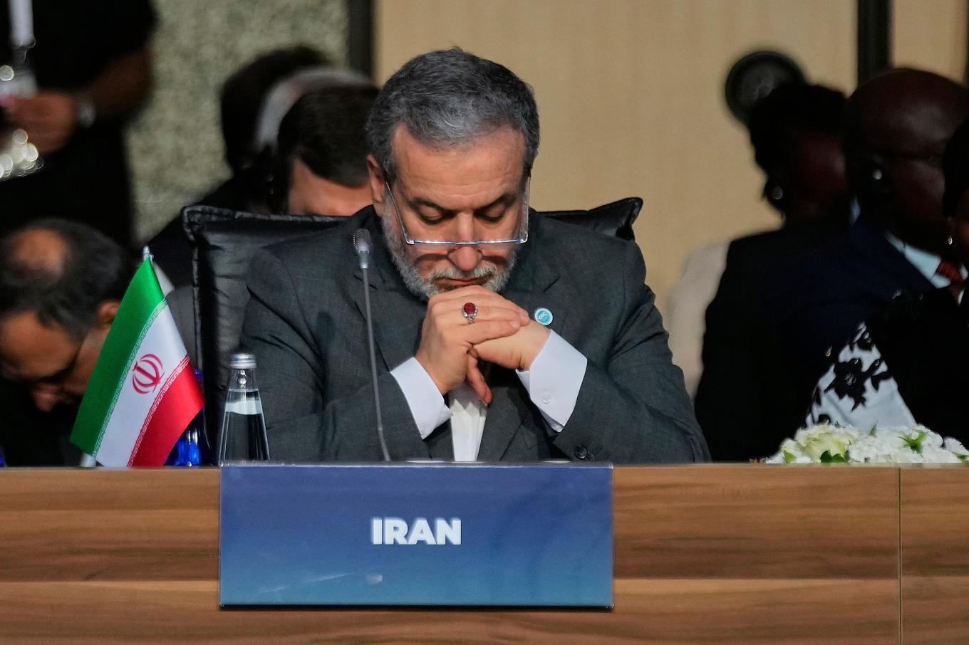 Irans utrikesminister Abbas Araghchi. Arkivbild. Foto: Khalil Hamra/AP/TT