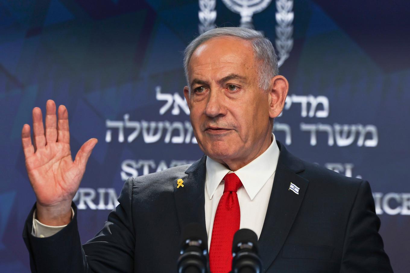 Israels premiärminister Benjamin Netanyahu. Arkivbild. Foto: Ronen Zvulun/AP/TT
