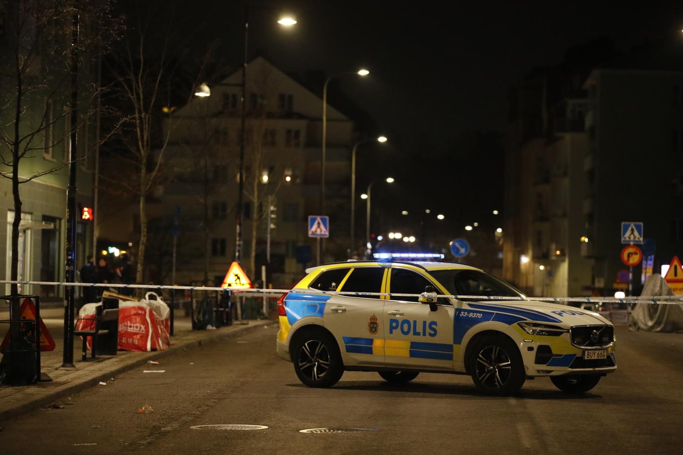 I april detonerade en handgranat i Solna norr om Stockholm. Nu döms en ung man för dådet. Arkivbild. Foto: Caisa Rasmussen/TT