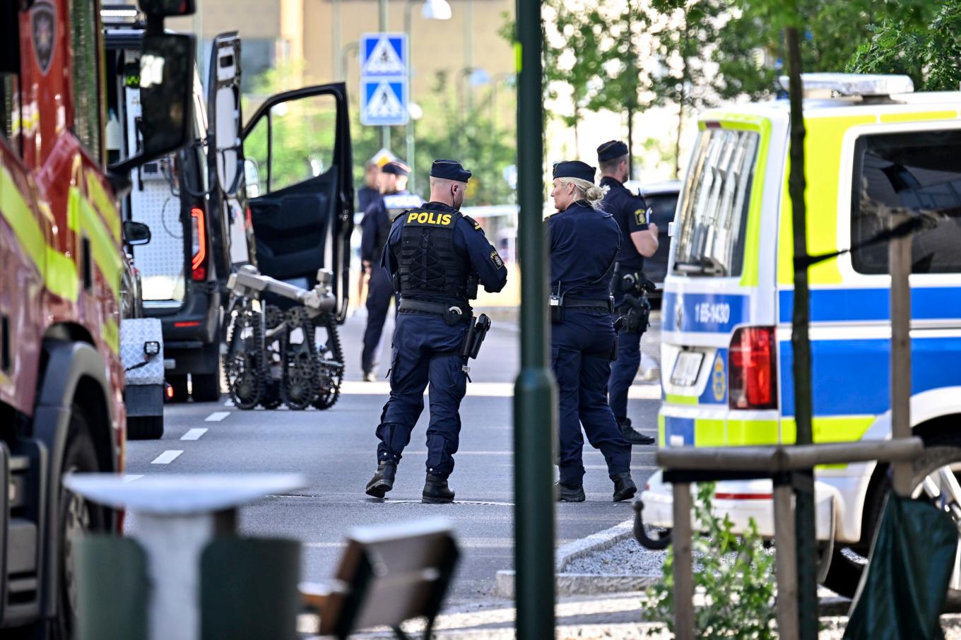 Skyddet för offentliganställda har stärkts genom en ny lag. Bakgrunden är den utsatthet som många har i sin yrkesroll. Arkivbild. Foto: Johan Nilsson/TT