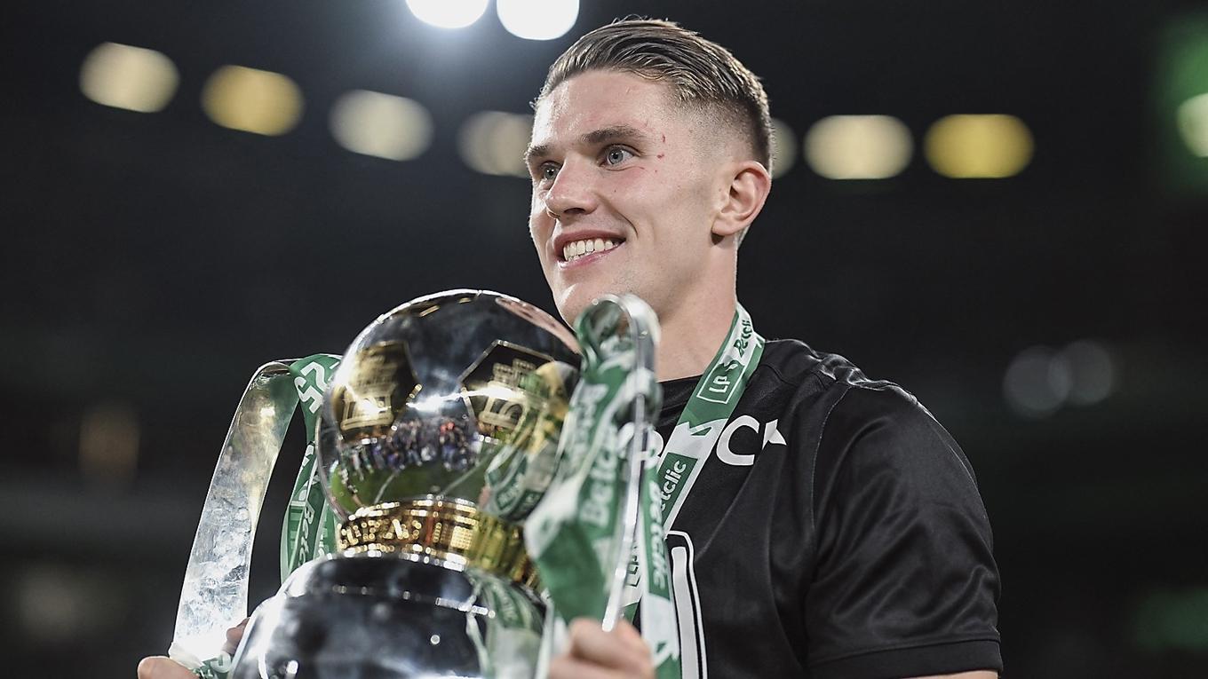 Viktor Gyökeres, ligamästare med Sporting Lissabon för andra året i rad och tillika skyttekung. Men blir det någon övergång till Manchester United? Foto: Patricia de Melo Moreira/Getty Images