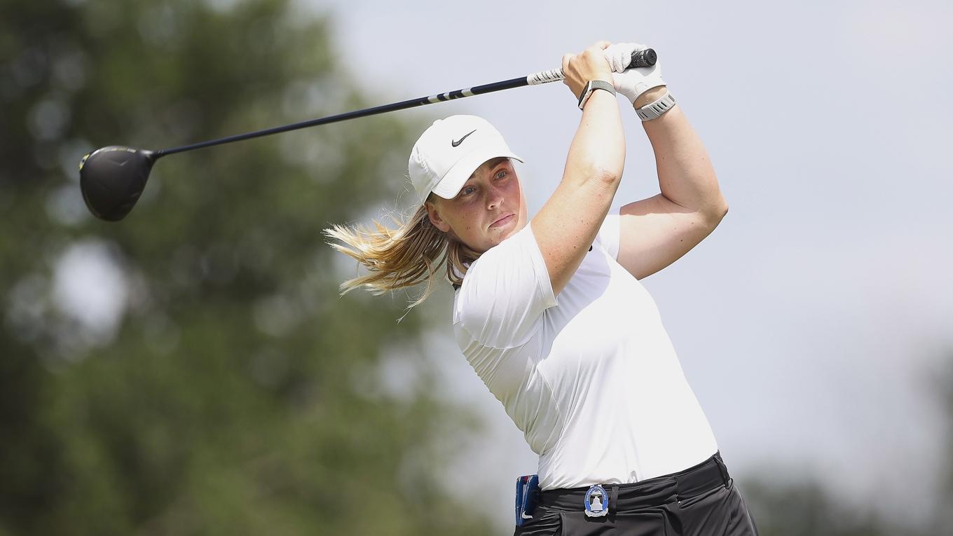 Maja Stark vann sensationellt US Open. Nu har hon chansen att vinna Amundi Evian Championship som är årets fjärde major. Foto: Sam Hodde/Getty Images
