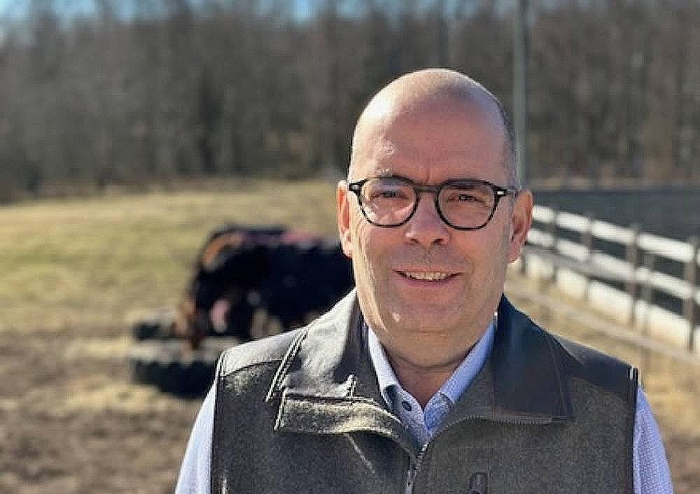 Carl Fredrik Graf är ordförande i LRF:s Vattenkommission och ska se över tillståndet för landets dikningsföretag. Foto: LRF