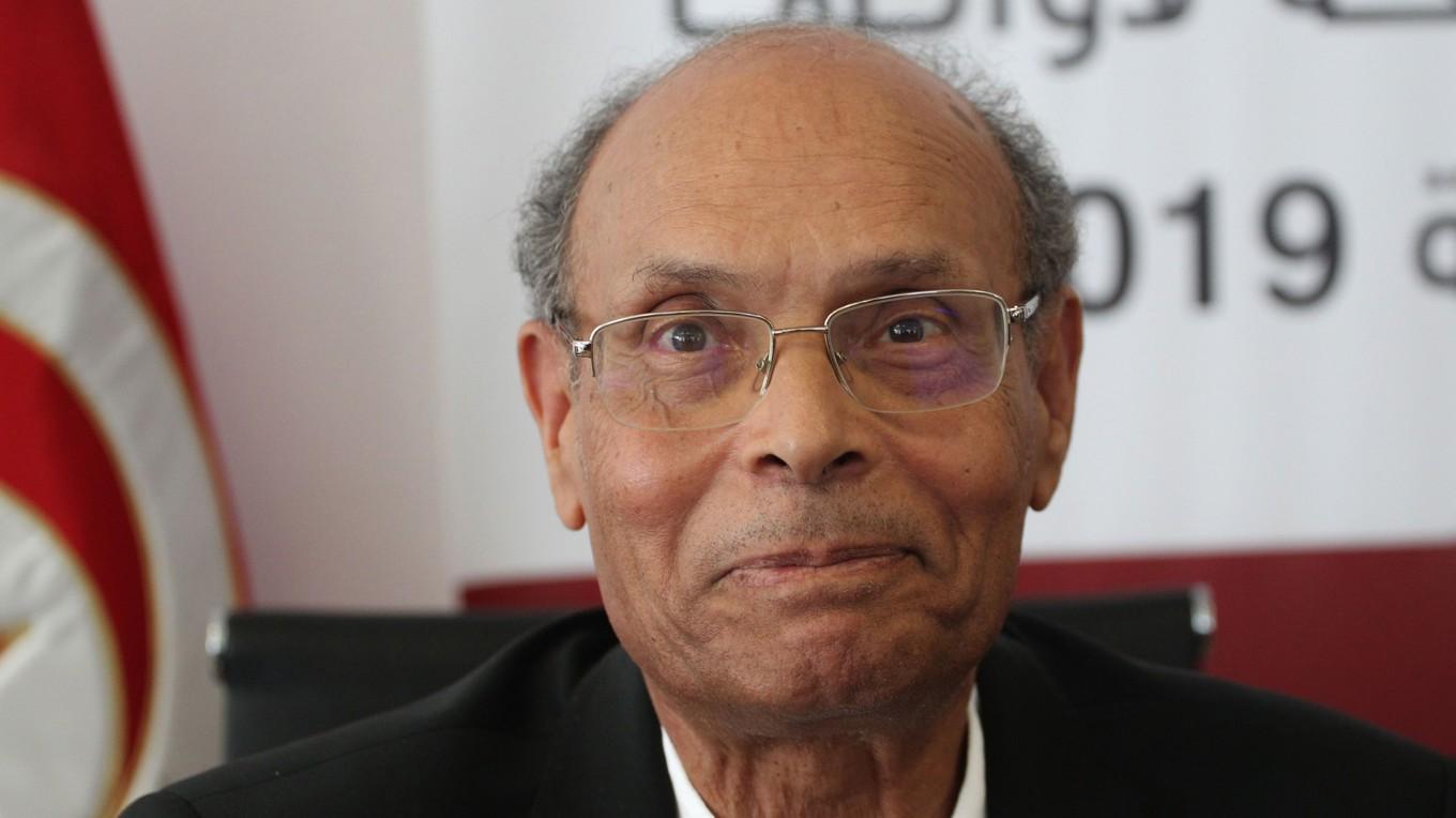 Moncef Marzouki, tidigare president i Tunisien. Foto: HASNA/AFP via Getty Images