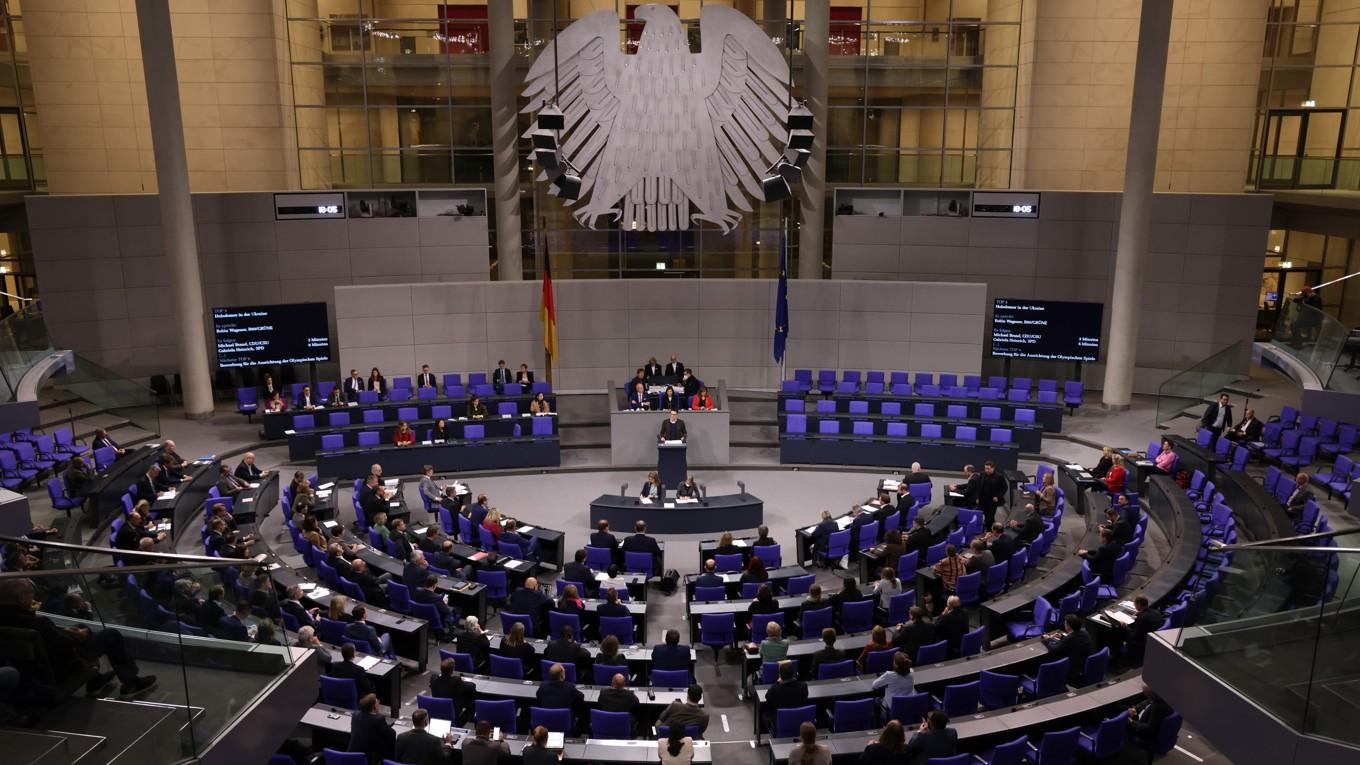 Ledamöter är samlade i förbundsdagen i Berlin. Arkivbild. Foto: Sean Gallup/Getty Images