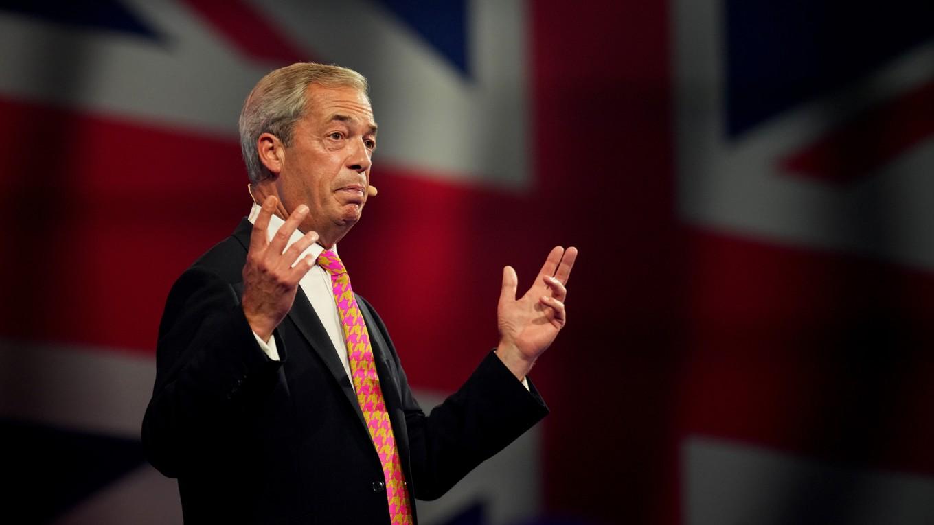 Nigel Farage, ledare för Reform UK. Foto: Christopher Furlong/Getty Images