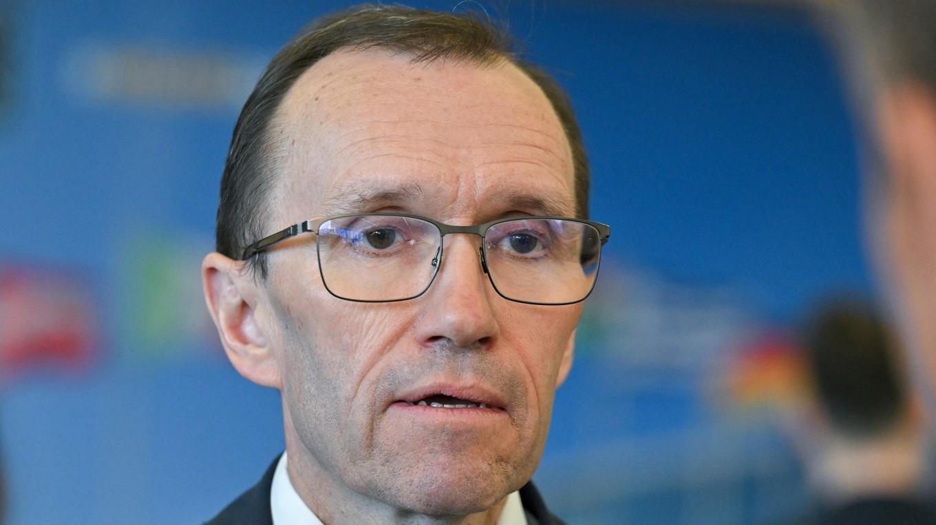 Den norska utrikesministern Espen Barth Eide. Foot: Nicolas Tucat/AFP via Getty Images