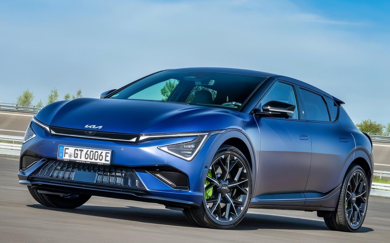 Kia EV6 GT lanserades 2022 och fick ett hett mottagande. Nu är den uppdaterade versionen ute. Foto: CNP