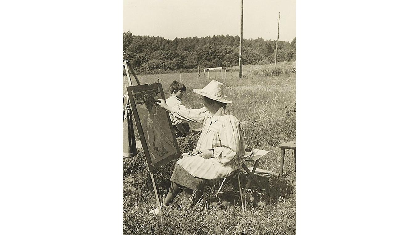 I Sverige var Laserstein en kulturpersonlighet som anlitades som porträttmålare. Foto: Kalmar läns museum