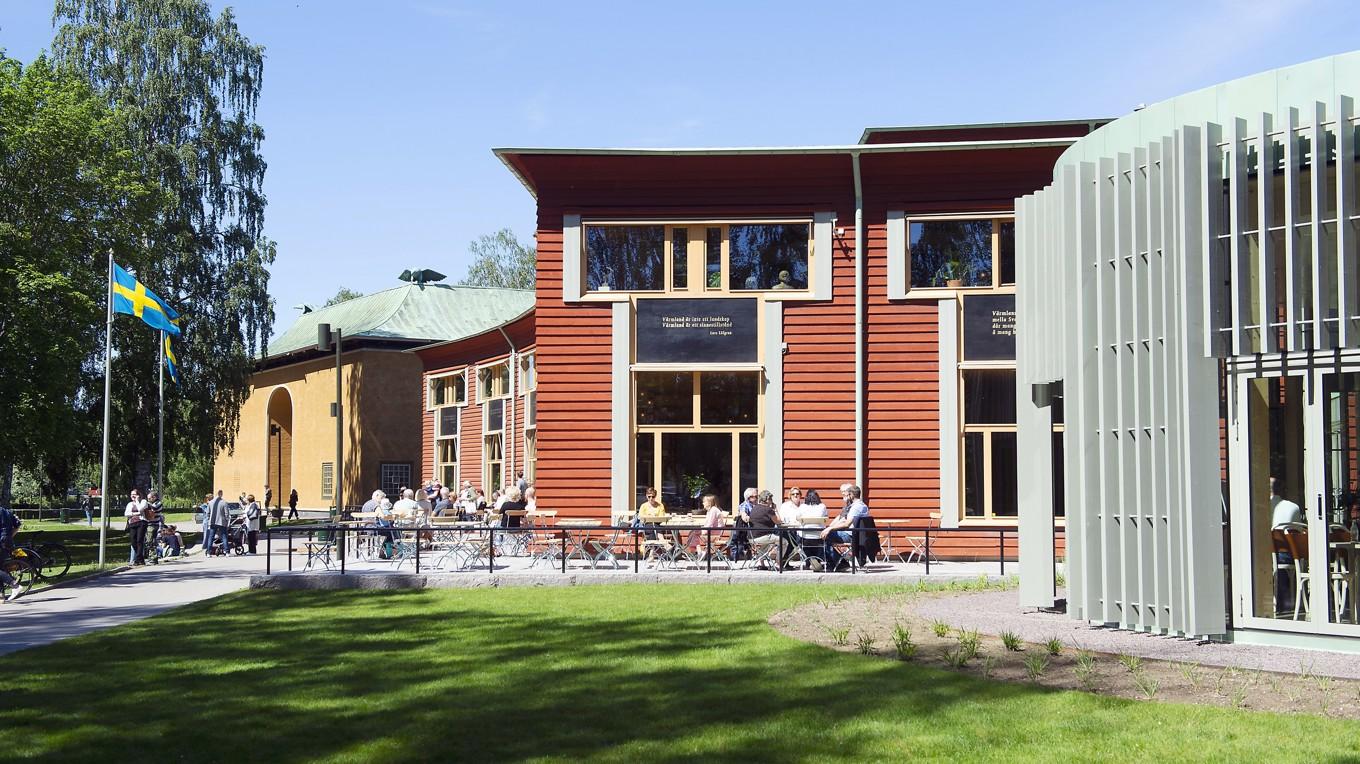 Värmlands Museum ligger naturskönt på Sandgrundsudden i centrala Karlstad. Foto: Värmlands Museum