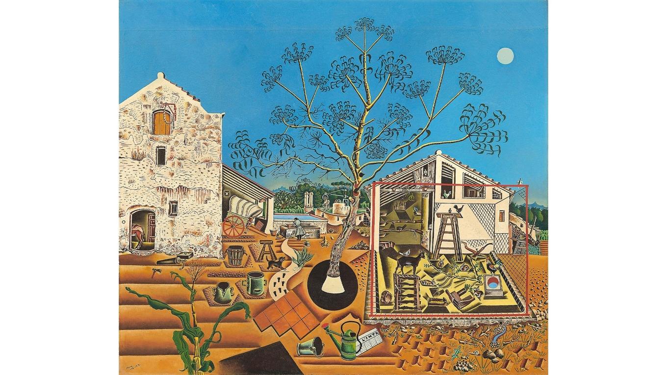 Márquez är kanske den främste i den konstnärliga stil som går under namnet magisk realism. Målning av Joan Miró (1893–1983). Foto: Public Domain