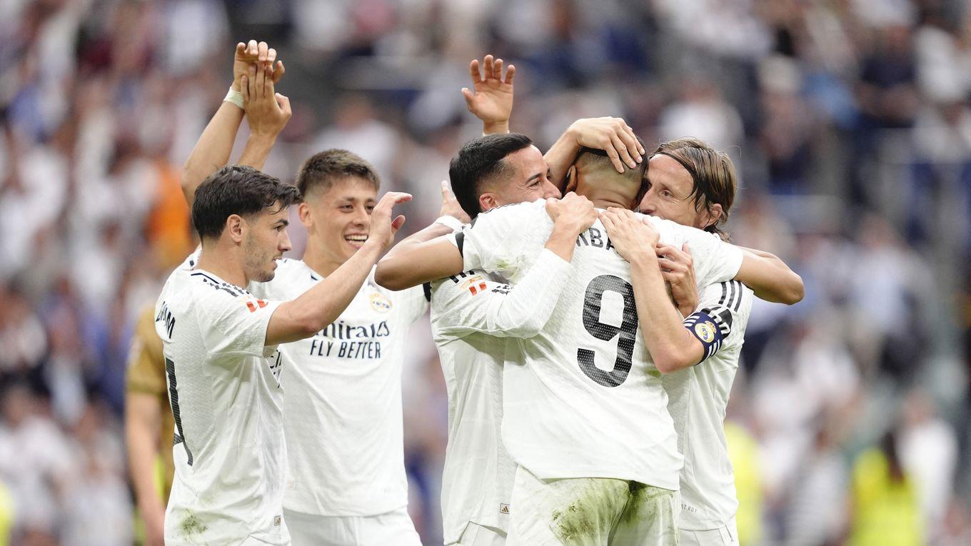 Spanska Real Madrid är den högst rankade fotbollsklubben i världen rent ekonomiskt, enligt Forbes årliga lista. Foto: Gokhan Taner/Middle East Images/AFP via Getty Images