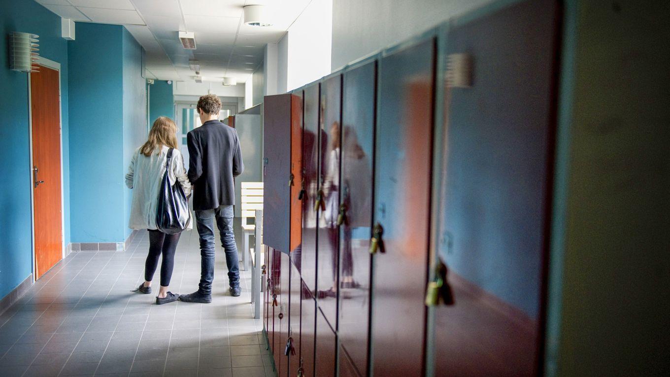 Hot, våld och otrygghet är vardag i många skolor. Under ett seminarium i Almedalen efterlyste experter och skolledare tydligare ansvar. Foto: Jessica Gow/TT