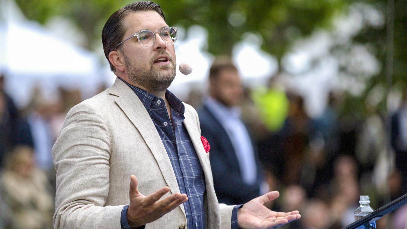 Sverigedemokraterna vill framstå som ett vanligt parti. Foto: Region Gotland/Tommy Söderlund
