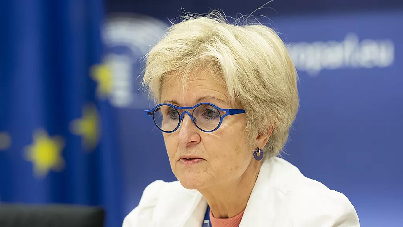 Carlien Scheele, chef för Eige, vill att jämställdhet ska kopplas till den gröna omställningen. Foto: Philippe Buissin/European Union