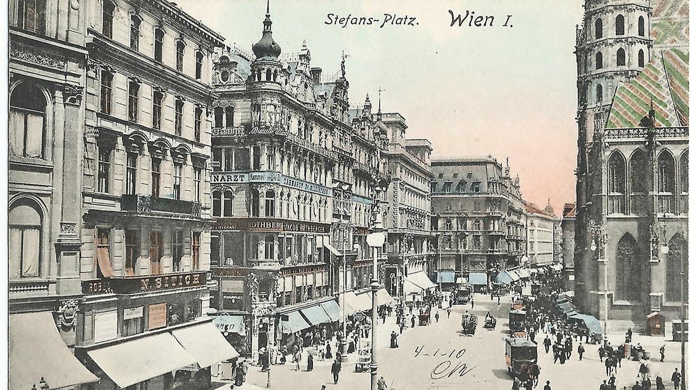Wien, år 1910. Huvudstad för historiens kanhända mest imponerande kultur och civilisation.   Foto: Public Domain