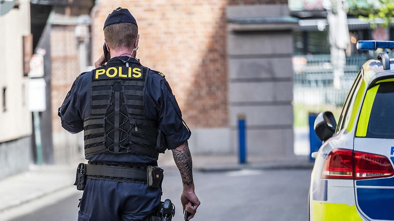 Polisen och dennes roll i samhället. Foto: Johan Nilsson/TT