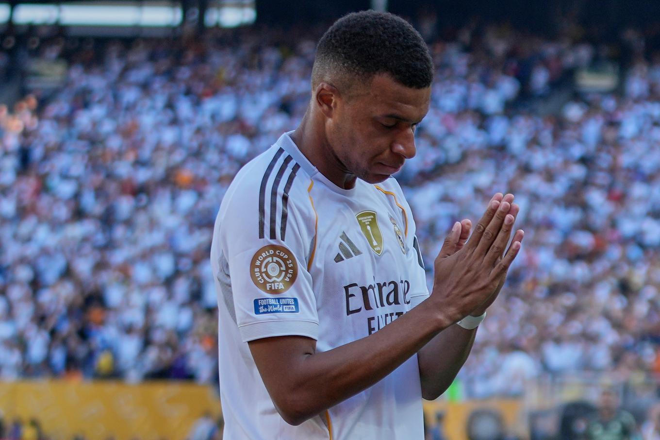 Kylian Mbappé under klubblags-VM. Foto: Frank Franklin II/AP/TT