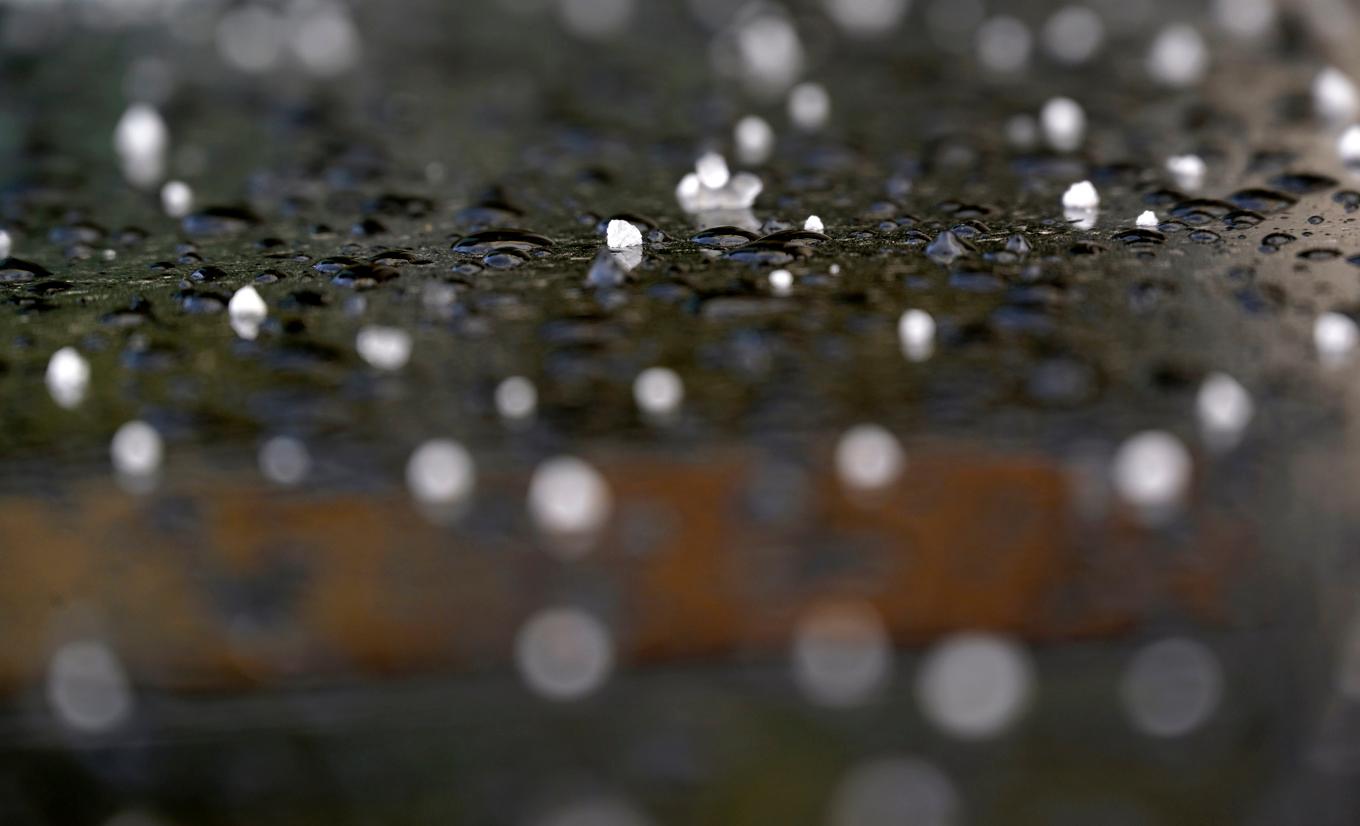 Kraftiga regn- och hagelstormar har drabbat nordöstra Spanien. Arkivbild. Foto: Janerik Henriksson/TT