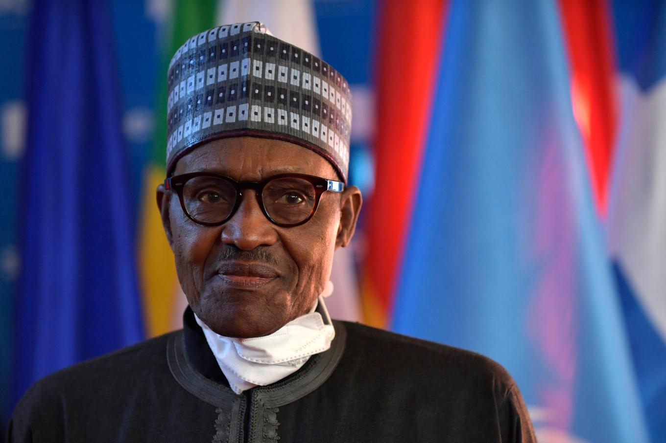 Nigerias president Muhammad Buhari har avlidit. Arkivbild Foto: Julien de Rosa/AP/TT
