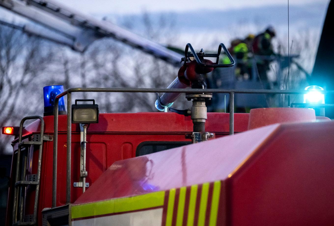 Samtliga boende hann evakueras och ingen kom till skada i branden. Var de ska bo permanent är ännu oklart. Foto: Johan Nilsson/TT