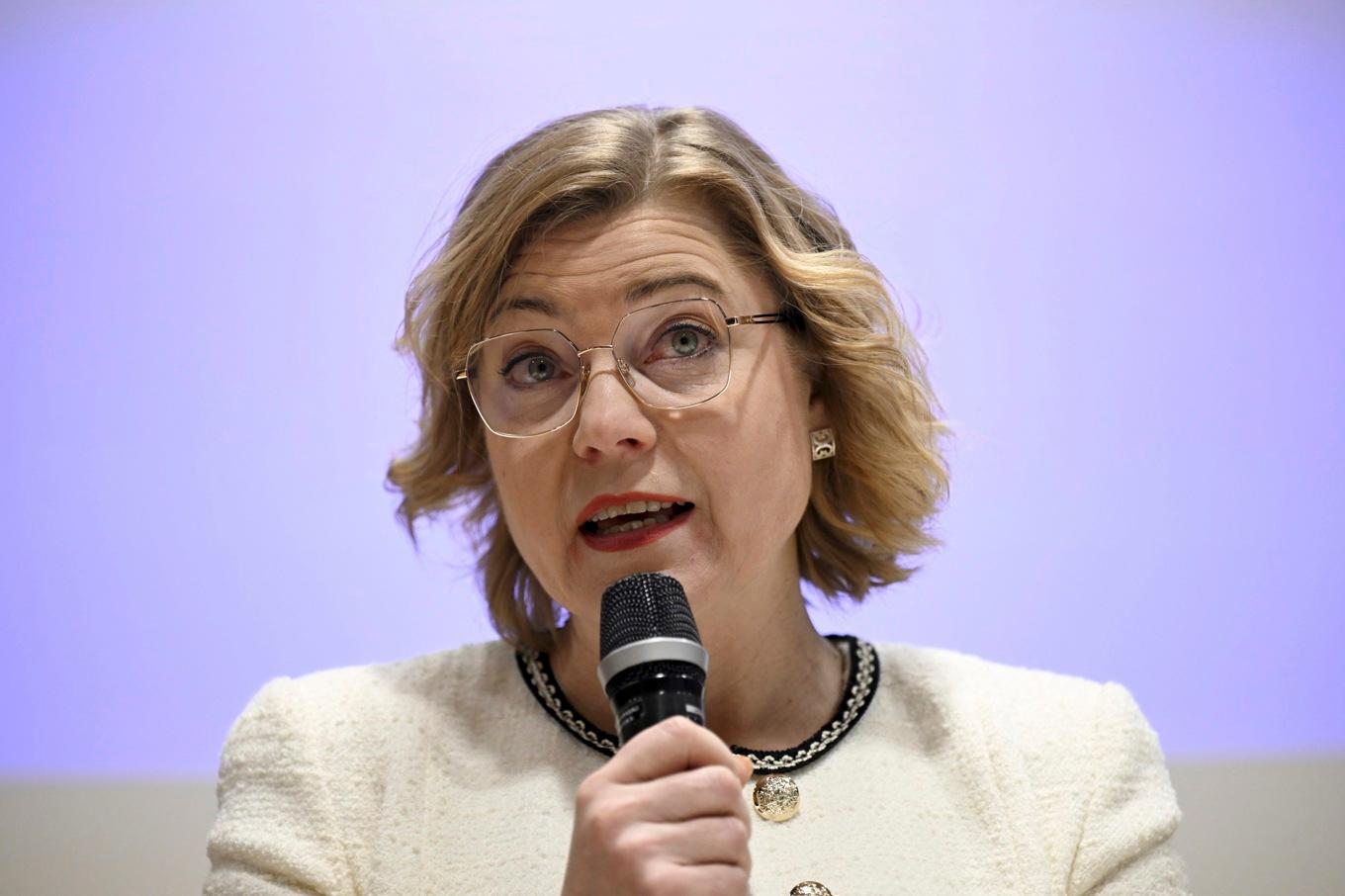Henna Virkkunen är EU-kommissionär för teknisk självständighet, säkerhet och demokrati. Arkivfoto. Foto: Emmi Korhonen/Lehtikuva/AP/TT