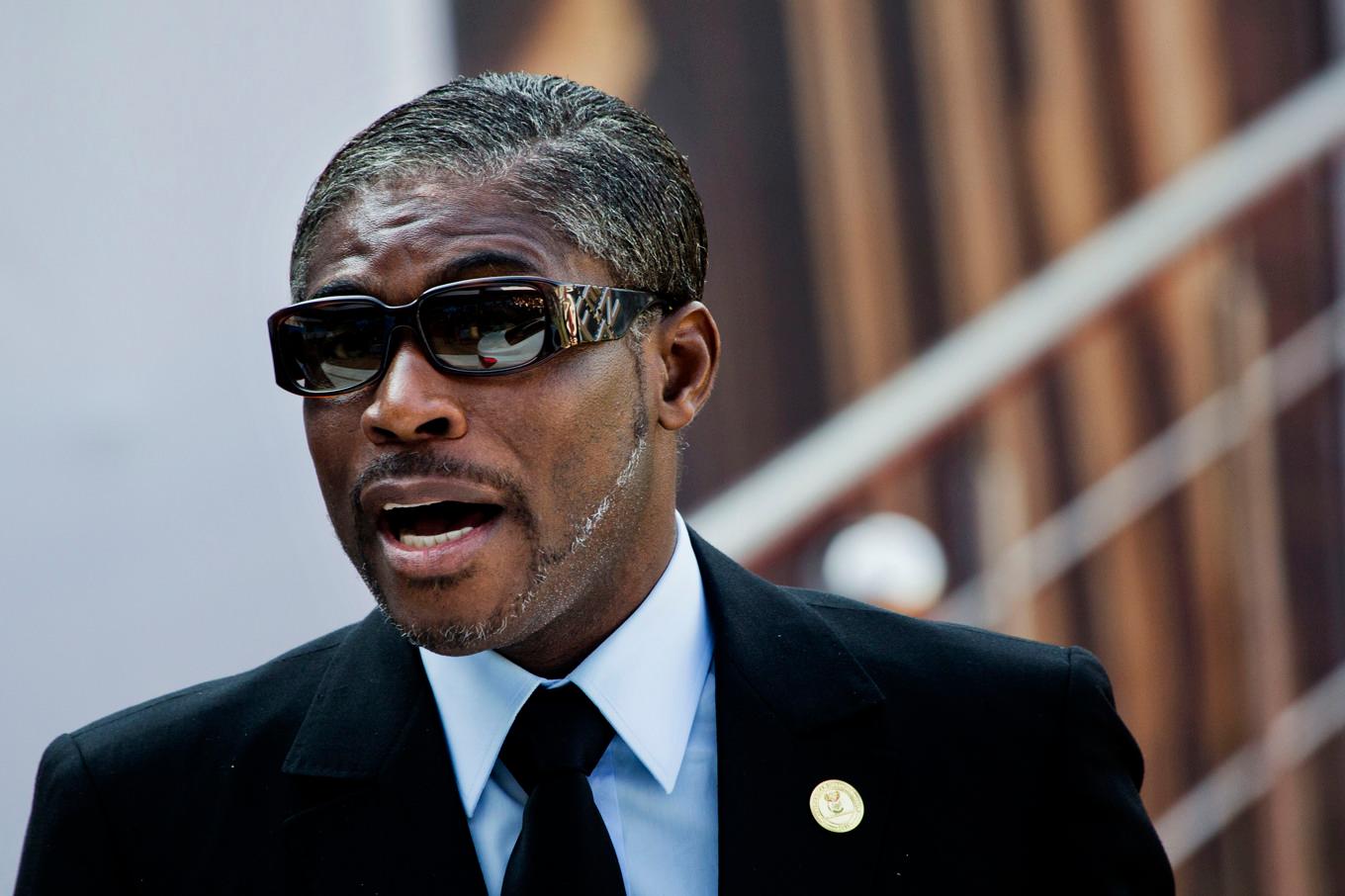 Ekvatorialguineas vicepresident Teodoro Nguema Obiang Mangue. Arkivbild. Foto: Jerome Delay/AP/TT