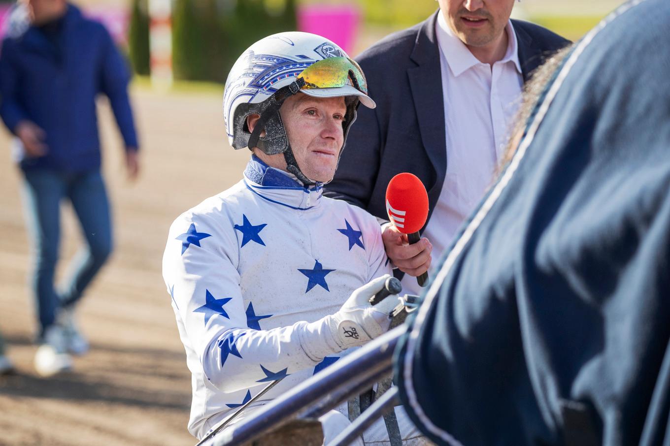 Travstjärnan Romain Derieux stängs av i tre månader för brott mot dopningsreglerna. Arkivbild. Foto: Caisa Rasmussen/TT