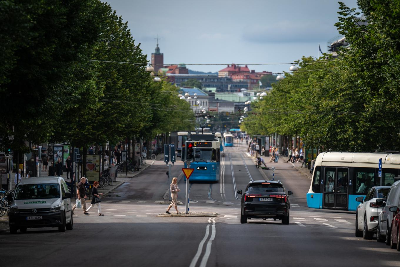 Över 50 000 hushåll var strömlösa i Göteborg på fredagskvällen. Arkivbild. Foto: Hanna Brunlöf/TT