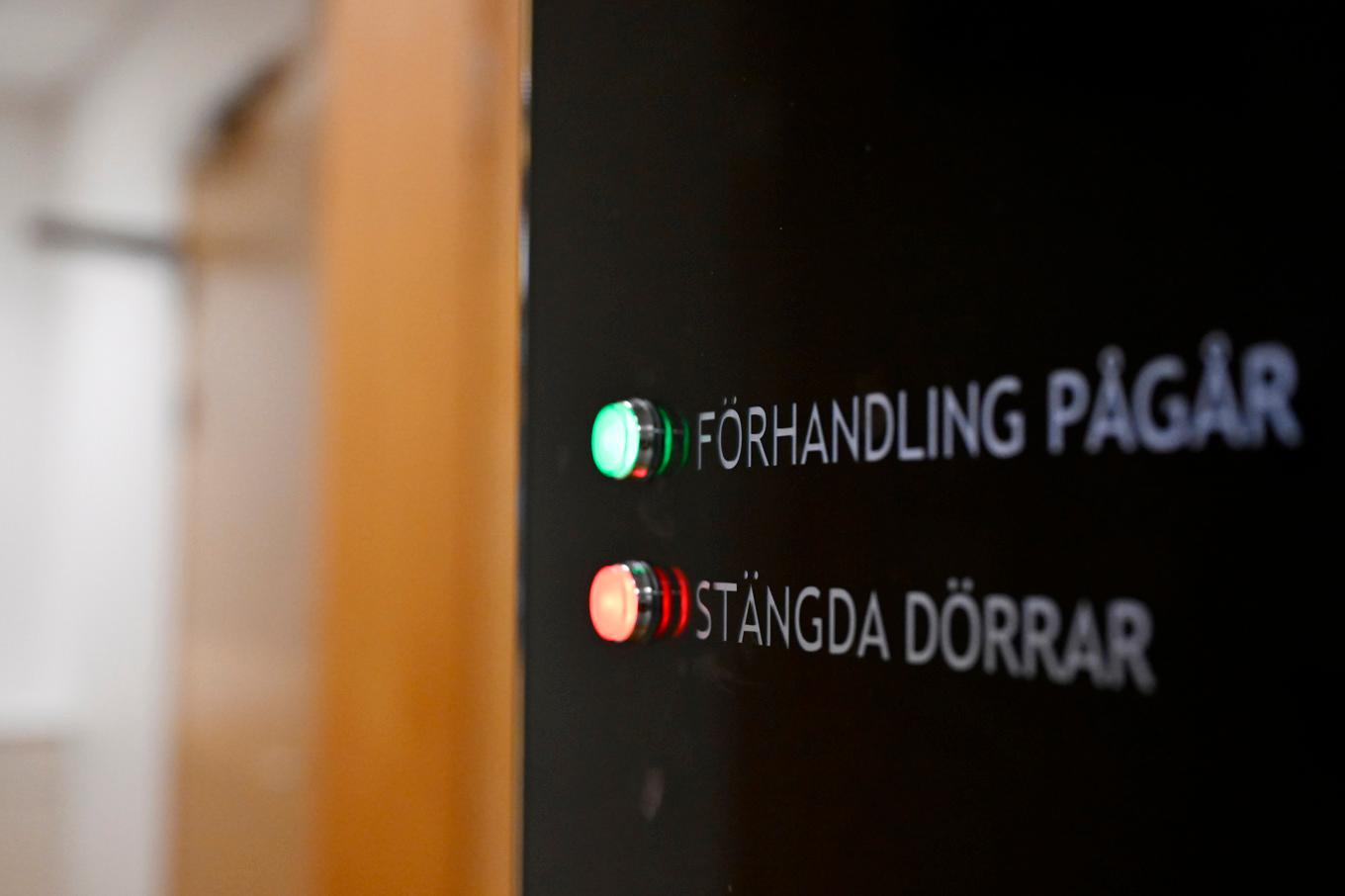 Efter domen står det klart att 17 personer döms för egenmäktigt förfarande i Borås tingsrätt. Aktivisterna protesterade i flera veckor förra året. Arkivbild. Foto: Jessica Gow/TT